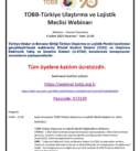 TOBB-Türkiye Ulaştırma ve Lojistik Meclisi Webinarı